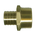 PEX ADAPTOR 1/2IN X 1/2IN MALE LEAD FREE BRASS