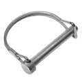 COUPLER SAFETY PIN ROUND SHAPE