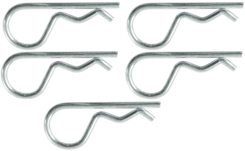 HITCH PIN: FITS 1/4IN TO 1/2IN HITCH PINS. 15/8IN OVERALL LENGTH 5/PKG.