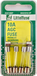 AGC GLS FUSE 5CDS/PK, 10A