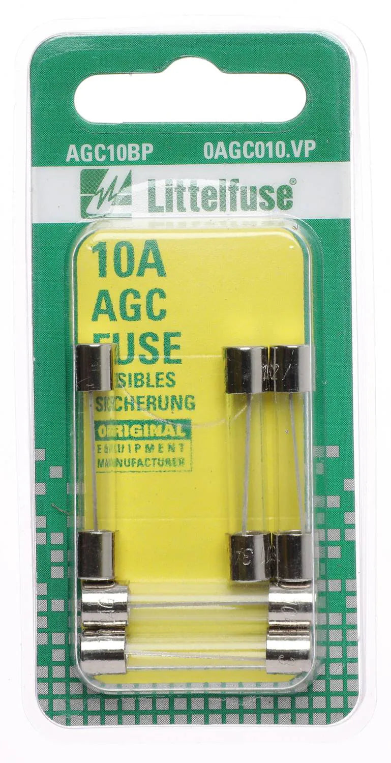 AGC GLS FUSE 5CDS/PK, 10A