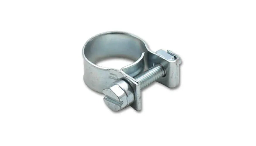 Fuel Injector Style Mini Hose Clamp: 9mm-11mm (Pack of 2)