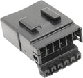 NAMZ AMP Multilock 6-Position Male Wire Cap Housing (HD 73106-96BK)