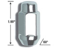 BULGE XL LUG 13/16" 12-1.75 CHR BUL