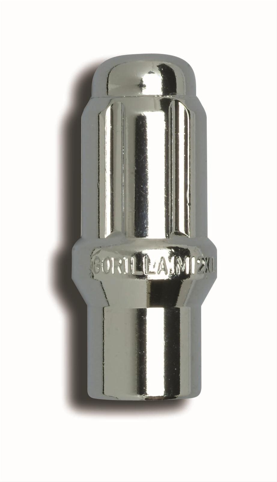 SMALL DIAMETER LUG NUTS ET STYLE EXTRA LONG BULK 12MM X 1.50 X WITH SHANK