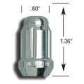 SD ACORN LUG 12-1.50 CHR BULK