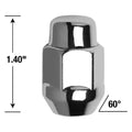 BULGE HT LUG 3/4" 7/16 CHR BULK