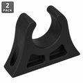 RUBBER POLE CLIP BLACK 1-1/4