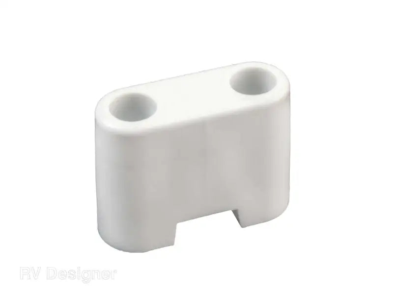 ENTRY DOOR BUMPER PLASTIC 1 1/4IN WHITE