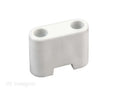 ENTRY DOOR BUMPER PLASTIC 1 1/4IN WHITE