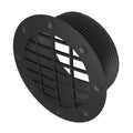 DUCT VENT 65MM FIXED BLK