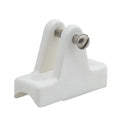 7/8" RAIL HINGE (WHT)
