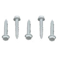HEX WASHER HEAD 8 X 11/4 WHITE (50/CTN)