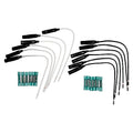 LEAD WIRE WHITE W/.180 MALE 7.5'