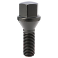 BOLT CONE 17MM 12-1.50 BLK 28MM BUL