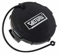 WASTE VALVE CAP 3IN BAYONET BLACK BULK