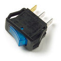 ROCKER ON/OFF GLOW 20 AMP BLUE