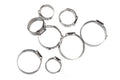 04 STAINLESS STEEL PUSH LOCK HOSE CLAMP 2PCS/PKG