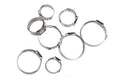 08 STAINLESS STEEL PUSH LOCK HOSE CLAMP 2PCS/PKG