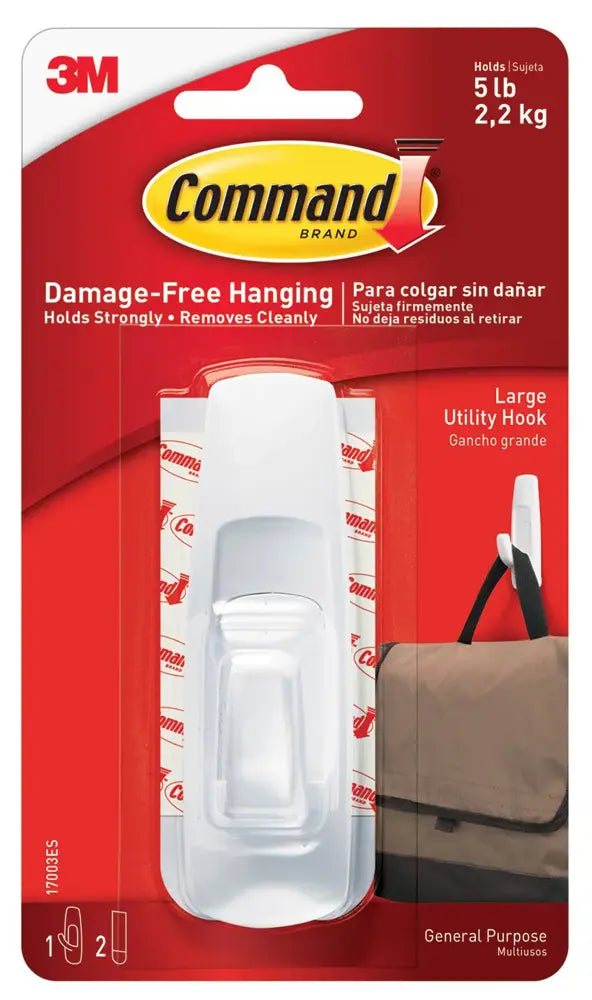COMMAND LARGE UTILITY HOOKS,
