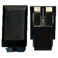 INSERT/WALL PLATE BLACK 1/CARD