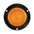 M/C LIGHT 2.5' FLANGE;AMBER