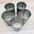 Exhaust OEM: Connector; 2 1/4" ID X 2 1/4" ID