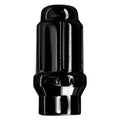 SMALL DIAMETER LUG NUTS ET STYLE BULK 12MM X 1.50 WITH SHANKBLACK