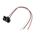LIGHTS AND ELEC PTS PLUG 10.5 IN 3 WIRE PIG TAIL W R ANGLE FOR CLEARANCE MARKER