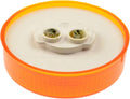 2.5IN ROUND AMBER PCRATED CLEARANCE AND SIDE MARKER LIGHT