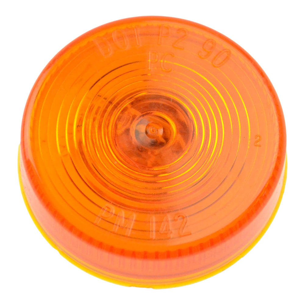 2.5IN ROUND AMBER PCRATED CLEARANCE AND SIDE MARKER LIGHT