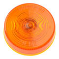 2.5IN ROUND AMBER PCRATED CLEARANCE AND SIDE MARKER LIGHT