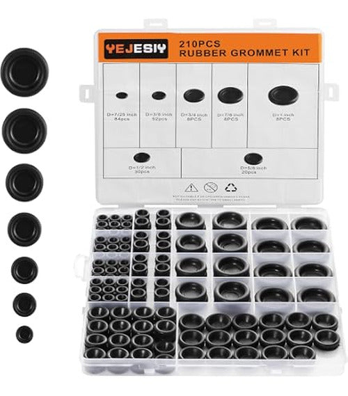 PVC GROMMET ASSORTMENT PK 30