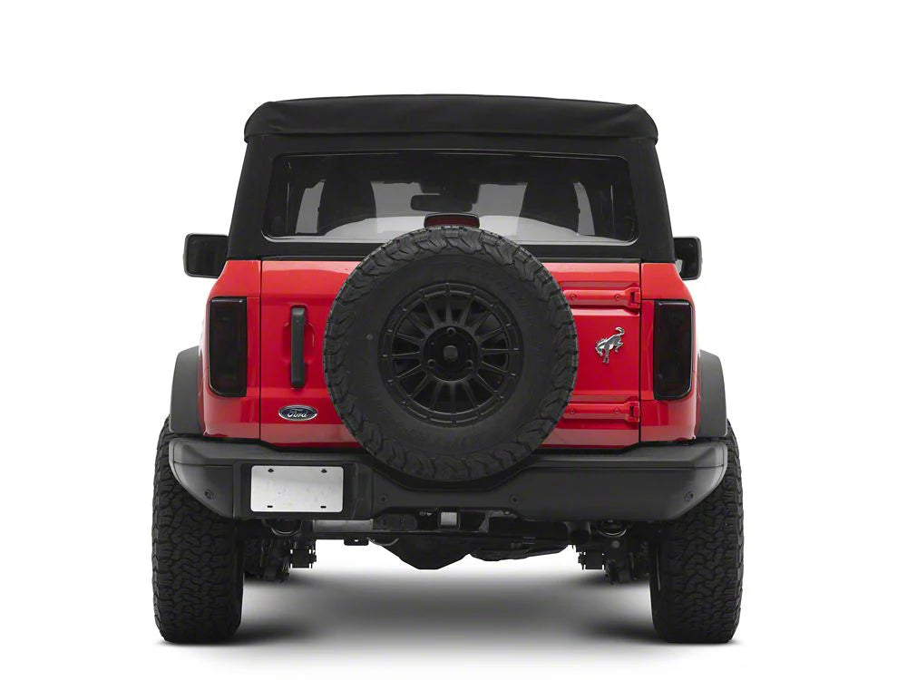 Raxiom 21-26 Ford Bronco Axial Series LED Tail Lights- Black Housing- Smoked Lens