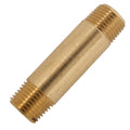 BRASS LONG NIPPLE 1-1/2 LENGTH MA