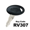 PRECUT BAUER KEY CODED 307 (EA)