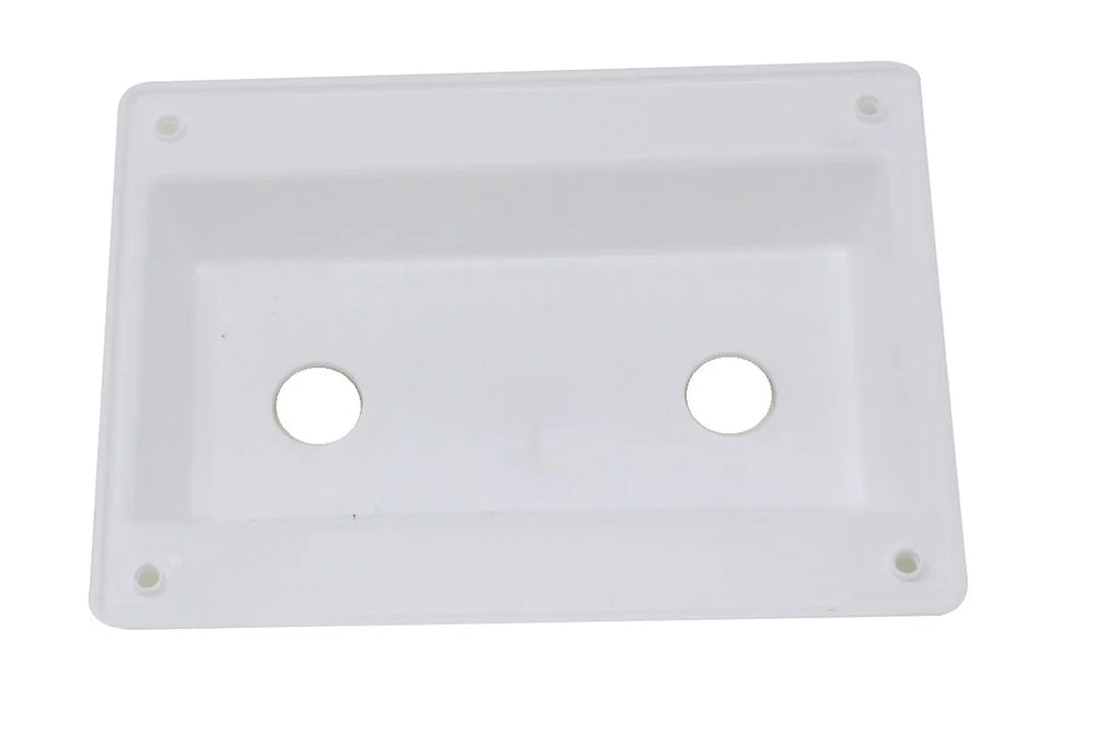WHITE FAUCET BEZEL