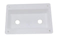 WHITE FAUCET BEZEL