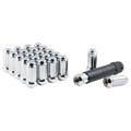 SMALL DIAMETER LUG NUTS BULK 1/2 ACORN EXTRA LONG