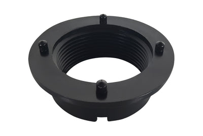 SPIN FITTING,FLUSH,1 1/2 FPT,BLACK