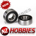 BALL BEARINGS BLACK RUBBER SEALED