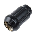 SMALL DIAMETER COLOR LUG NUTS BULK 12MM X 1.25 ACORN BLACK