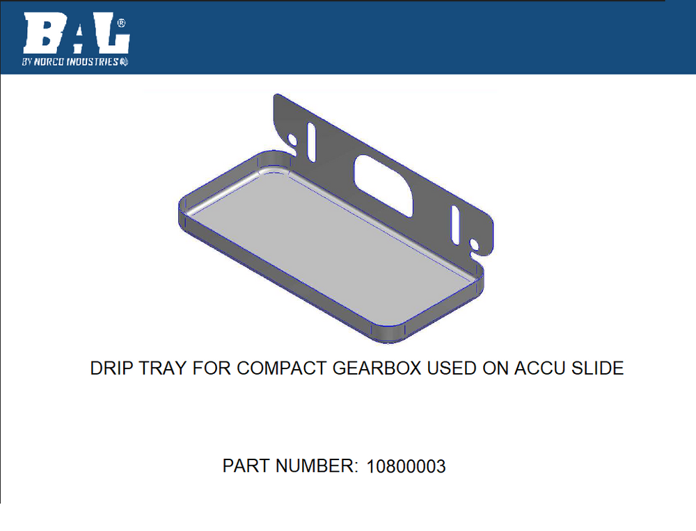 DRIP TRAY FOR COMPACT