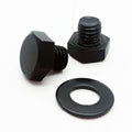 8MMX7MM SHORT HEX HEAD BOLT - M-BLK
