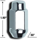 BULGE XL LUG 3/4" 1/2 CHR BULK