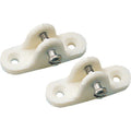 NYLON SMALL DECK HINGE WHITE