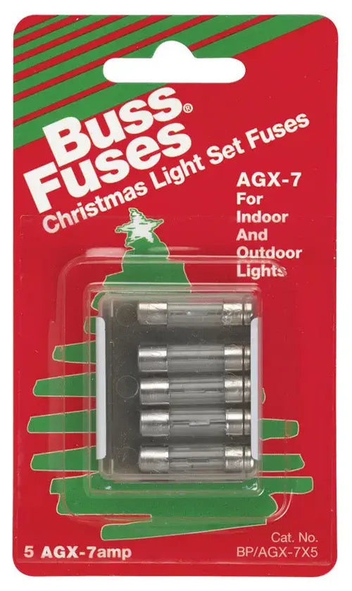AGX GLASS FUSE - 1/4' X 1' - 7 AMP