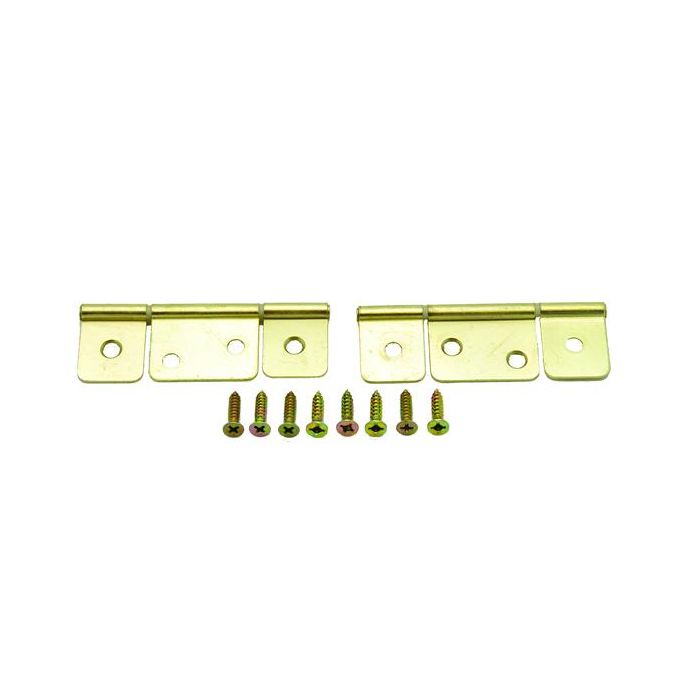 NON-MORTISE HINGE-BRASS-BULK