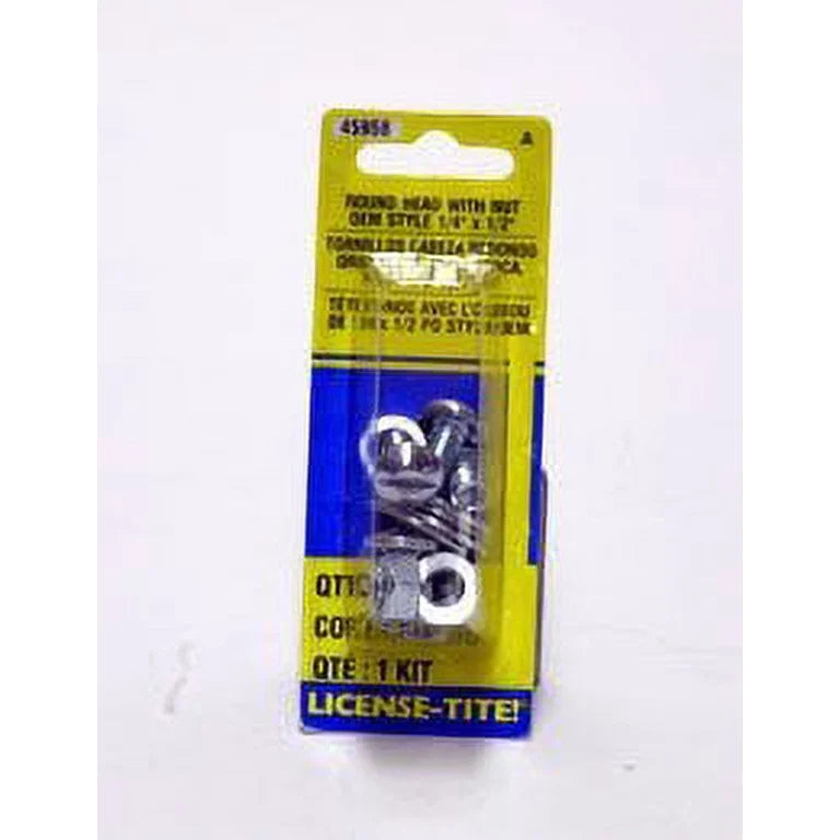 LIC PLT FSTN 1/4X1/2