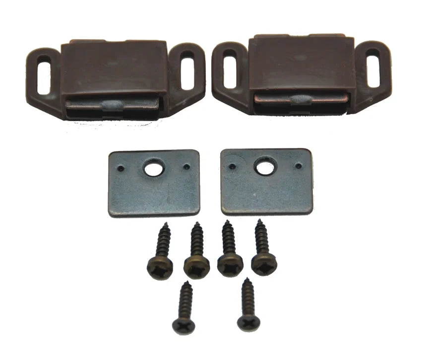 CONCEALED MAG. CATCH SIDE MT. W/FLAT STRIKE (2/CTN)